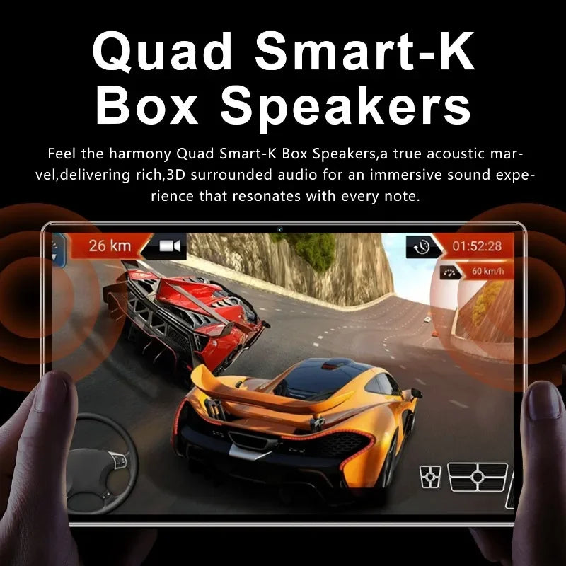 New iPad 17 Pro Max 11.6-inch Tablet Dual SIM 24GB 2TB MTK G99 Android16 4K HD 5G Dual Card Video call WIFI MI Global Version PC