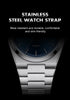 PENGAGAR Luxury Sport Quartz Man Wristwatch Waterproof Luminous Date Week Men Watches Stainless Steel Men's Watch Male Reloj+box
