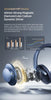 1MORE SonoFlow Pro Bluetooth Headphones Wireless Headsets Hi-Res ANC  flash-sale penetration items electronics