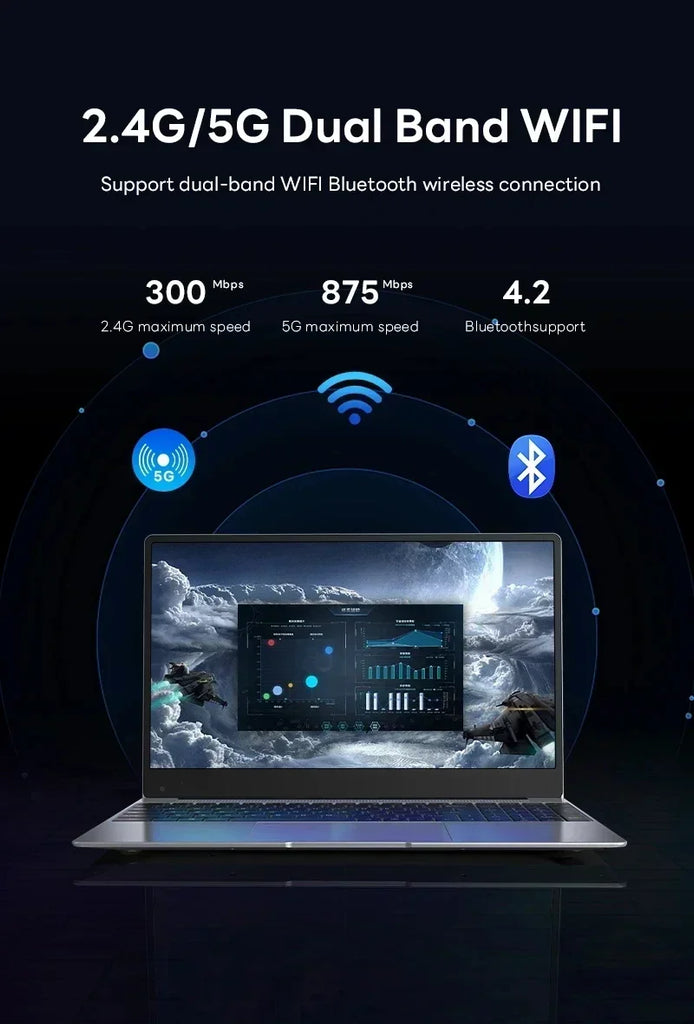 LENO 2026 NEW 14.1" Laptop Intel Core i9-9900 32GB 2TB Gaming Computer PC Windows11 Gamer office Ultra Slim Notebook 1920*1080