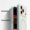 Magnetic Simple Love Print Phone Case For iPhone 17 ProMax 16 15 14 13 Pro Max For Magsafe Wireless Charge Shockproof Hard Cover