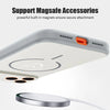 Magnetic Simple Love Print Phone Case For iPhone 17 ProMax 16 15 14 13 Pro Max For Magsafe Wireless Charge Shockproof Hard Cover