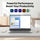 2026 New Core i9 9880H Windows 11 Pro Laptop 32GB RAM 2TB SSD for Gaming Office Studio High-Speed Notebook 5000mAh