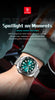 POEDAGAR Business Men Watch Date Week Waterproof Luminous Luxury Man Wristwatch Sports Stainless Steel Men's Quartz Watches Male