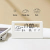 Home Essential – Indoor LED Digital Thermometer, Hygrometer Clock and Weather Station