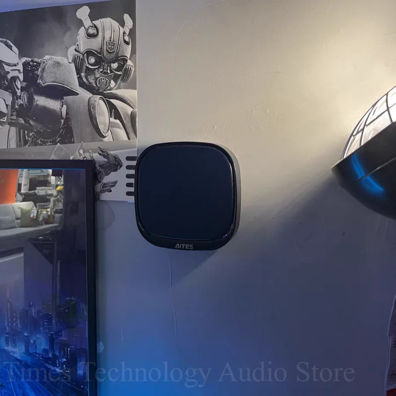 Wireless Bluetooth Speaker Wall-mounted 3D Surround Sound Multifunctional Outdoor Portable Subwoofer Long Battery Life