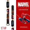 New Spiderman Kid's Watches Men Sport Wristband Bracelet Waterproof Children Digital Watch Boys LED Clock relogio montre