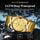 POEDAGAR Fashion Classic Man Watch Waterproof Luminous Date Week Luxury Men Watch Stainless Steel Quartz Business Men's Watches