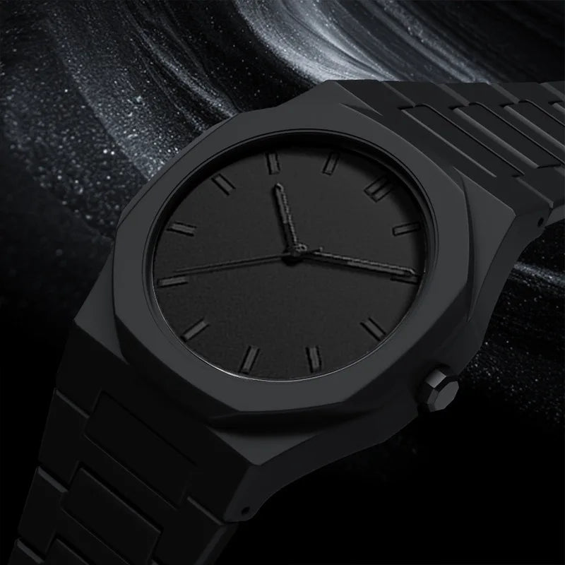 New Trend Fashion Men Watch Business Men Quartz Watch Classic Waterproof Round Watches Art Arabic Digital Dial Men's Clock