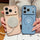 Magnetic Simple Love Print Phone Case For iPhone 17 ProMax 16 15 14 13 Pro Max For Magsafe Wireless Charge Shockproof Hard Cover
