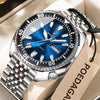 POEDAGAR Business Men Watch Date Week Waterproof Luminous Luxury Man Wristwatch Sports Stainless Steel Men's Quartz Watches Male