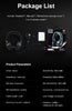 ONIKUMA RGB Gaming Headphones with HD Flexible Mic 3.5mm Gaming Headsets For PC Xbox PS4 PS5 Switch Computer Games