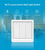 Smart Home  Homekit Smart WiFi Push Button Wall Switches 1/2/3Gang LED Room Lights for iphones Works with Siri Voice