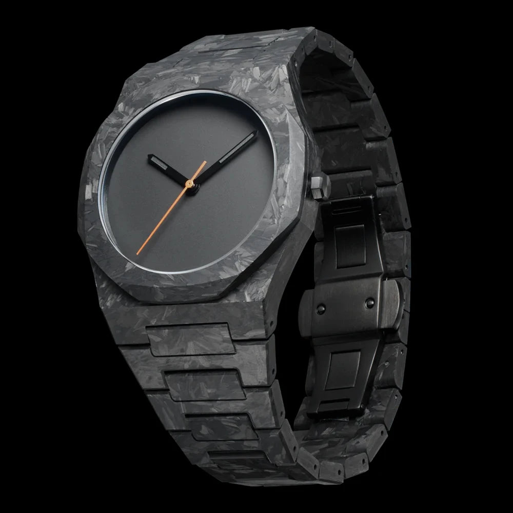 Men's Classic Business Watch Arabic Numerals Polycarbonate Quartz Watch Fashion Sports Watch Slim Waterproof Clock