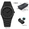 Men's Classic Business Watch Arabic Numerals Polycarbonate Quartz Watch Fashion Sports Watch Slim Waterproof Clock