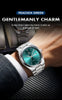 PAAZOMU Fashion Men's Quartz Watch Stainless Steel Waterproof Luminous Man Watch Chronograph Date Multifunction Watches For Men