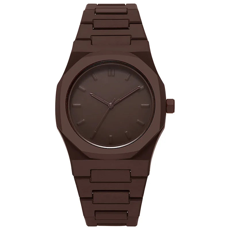 New Trend Fashion Men Watch Business Men Quartz Watch Classic Waterproof Round Watches Art Arabic Digital Dial Men's Clock