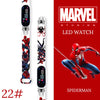 New Spiderman Kid's Watches Men Sport Wristband Bracelet Waterproof Children Digital Watch Boys LED Clock relogio montre