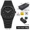 New Trend Fashion Men Watch Business Men Quartz Watch Classic Waterproof Round Watches Art Arabic Digital Dial Men's Clock
