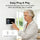Smart Home GSM Alarm System 4G Wifi System for House Security Wireless with Door Sensor Work with Smart Life APP for Alexa