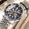 POEDAGAR Business Men Watch Date Week Waterproof Luminous Luxury Man Wristwatch Sports Stainless Steel Men's Quartz Watches Male