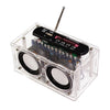 Bluetooth Speaker DIY Kit with FM Radio 87.5-108MHZ DIY Welding Project Practice Electronic Kit Solder Assembly U Disk TF AUX
