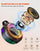 Bluetooth Shower Speaker, IP67 Waterproof Portable Speakers, Small Outdoor Speaker with LED Light, True Wireless Stereo for Home