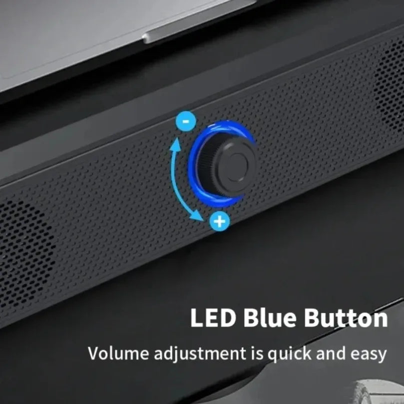 Bluetooth Long Wired Small Speaker Double Speakers High Volume Computer Mobile Phone Home TV Notebook Multimedia Desktop Speaker