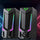 Bluetooth RGB computer speaker, desktop computer speaker, laptop speaker, desktop stereo speaker, USB powered, with LED ambient