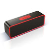 Portable Bluetooth Speaker Wireless Dual Horn Speakers Stereo Loudspeaker with FM Mode Hifi Sound IPX5 Waterproof Outdoor