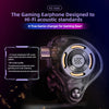 KZ Gale In-Ear Gaming Earphones E-sports Bass Metal Earbuds for Video Game Stage Live Sound Headphones