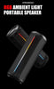 Bluetooth Speaker Wireless LoudSound Subwoofer Outdoor Portable Heavy Bass Fabric Speaker TWS Stereo RGB Ambient Light Speakers