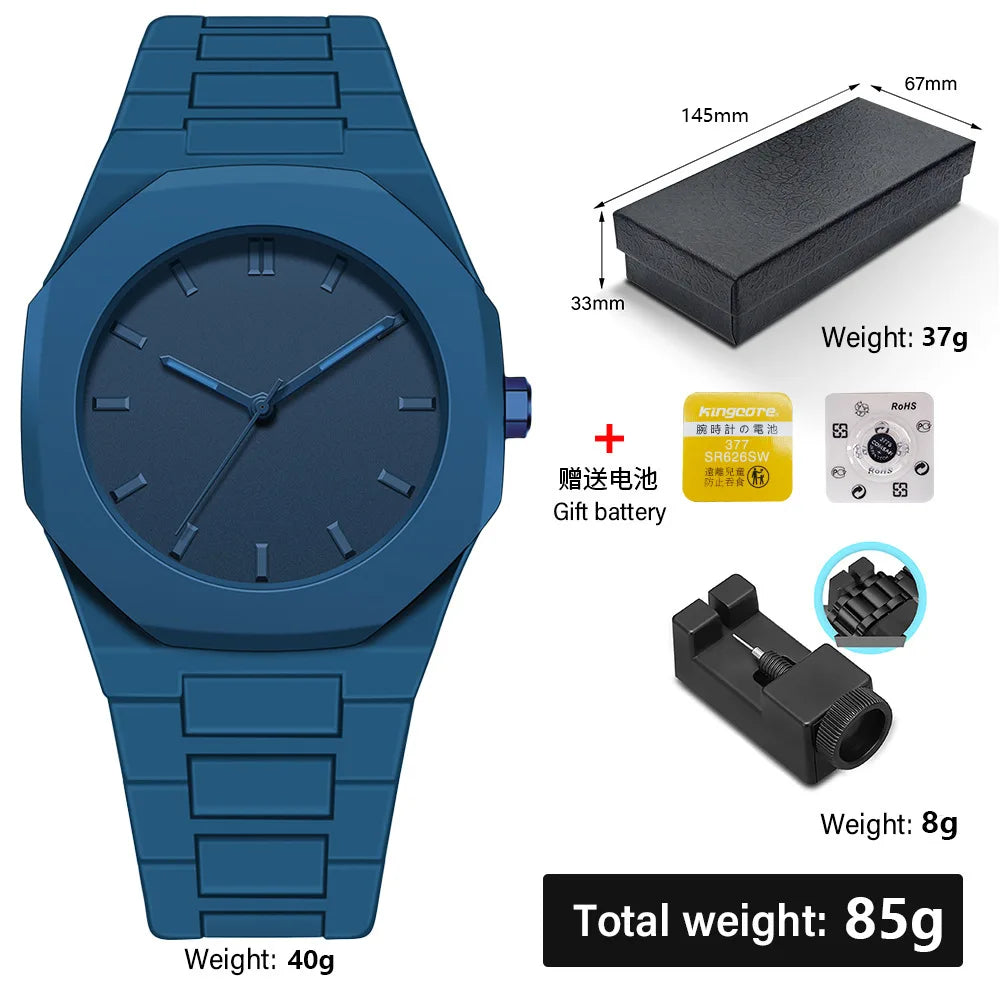 New Trend Fashion Men Watch Business Men Quartz Watch Classic Waterproof Round Watches Art Arabic Digital Dial Men's Clock