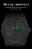 POEDAGAR Fashion Brand Male Wristwatch Waterproof Luminous Stainless Steel Men Clock Date Week Casual Quartz Men's Watches Reloj