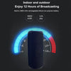 Portable Bluetooth Speaker Outdoor Multifunctional IPX6 Waterproof Subwoofer Wireless Home Theater Dual Speaker TWS Sound System