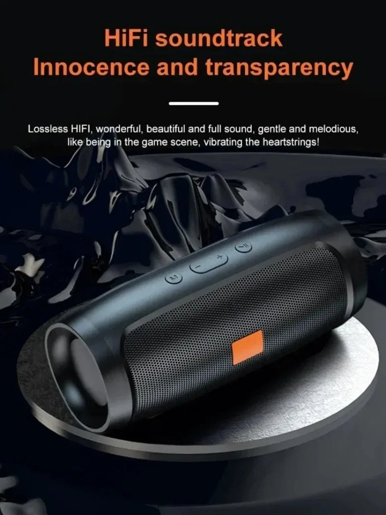 Lenovo Bluetooth Speaker Dual Speaker Stereo TF USB Playback FM Voice Broadcasting Subwoofer Outdoor Wireless Portable Speakers