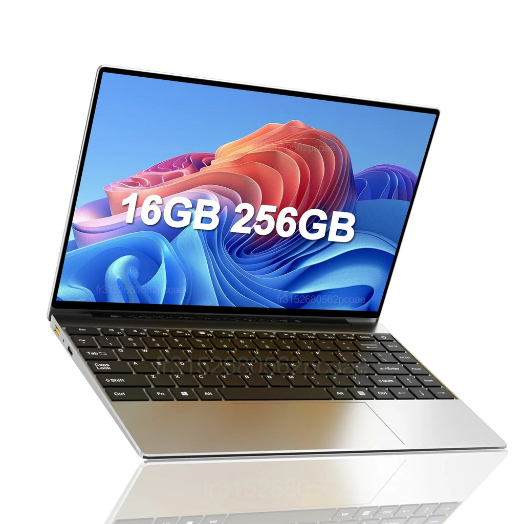 Ultra Slim LENO 14.1" Laptop Intel 4405U Windows11 16GB 2TB SSD 1920*1080 Display Office Gaming Study Computer
