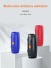 Lenovo Bluetooth Speaker Dual Speaker Stereo TF USB Playback FM Voice Broadcasting Subwoofer Outdoor Wireless Portable Speakers