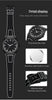 Lightweight Polycarbonate case high tech black men's watch classic simple silicone strap men's quartz watch fashion style clock