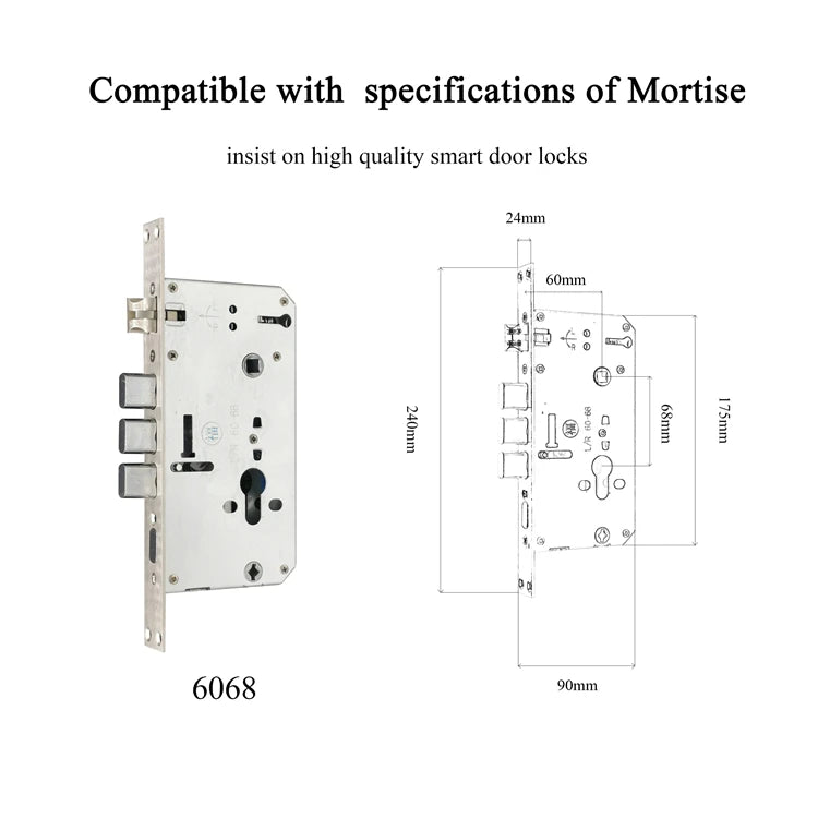 House Electric App Wifi Digital Smart Door Lock Camera Home Security Finger Print Doorlock Keyless Entry Candado Inteligente