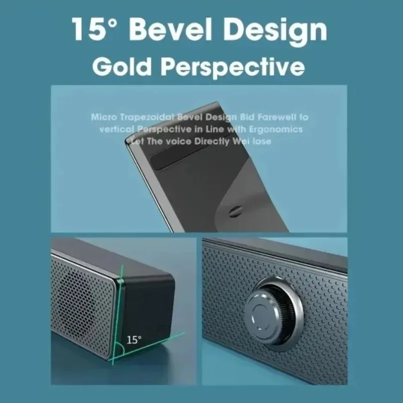 Bluetooth Long Wired Small Speaker Double Speakers High Volume Computer Mobile Phone Home TV Notebook Multimedia Desktop Speaker