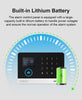 Smart Home GSM Alarm System 4G Wifi System for House Security Wireless with Door Sensor Work with Smart Life APP for Alexa