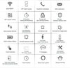 New Wireless Home Alarm System GSM WiFi With Motion Sensor Detector Burglar Alarm For Tuya SmartLife APP Garden Home Alarm PG105