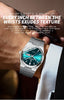 BINBOND Fashion New Men Business Watch Leisure Quartz Stainless Steel Buckle Watches Waterproof Luminous Calendar Men's Watches