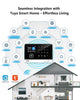 Tugard WiFi GSM Wireless Home Alarm Kit, Surveillance Camera, APP Remote Control, Door Window Sensor for Safety