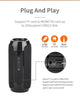Portable Bluetooth Speaker, Wireless TWS Pairing IPX5Waterproof 1200mAh Battery TF FM Radio with Stereo Bass for Outdoor Use