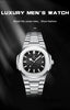 POEDAGAR Top Luxury Brand Man Watch Sports Waterproof Luminous Date Men Wristwatch Square Dial Quartz Men's Watches High Quality