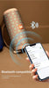 Portable Bluetooth Speaker, Wireless TWS Pairing IPX5Waterproof 1200mAh Battery TF FM Radio with Stereo Bass for Outdoor Use