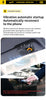 Bluetooth 5.4 Speaker Handsfree Car Kit Sun Visor Clip Wireless Audio Receiver Speakerphone Loud Music Player with Ambient Light