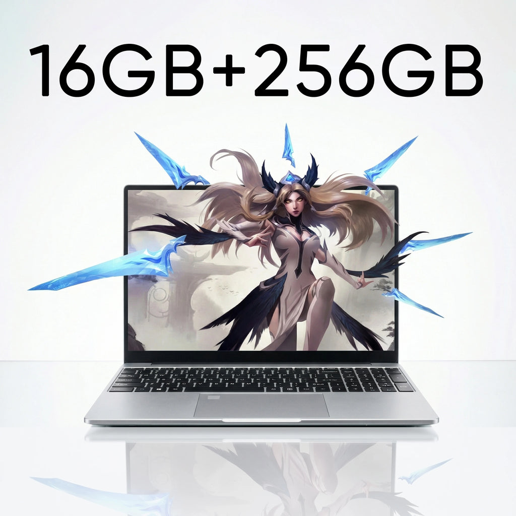 New Ultra Slim 15.6 Inch Laptop Intel Core I3-6100U 32GB RAM 2TB SSD 1920*1080 FHD Display Windows 11 Pro Office Study Computer
